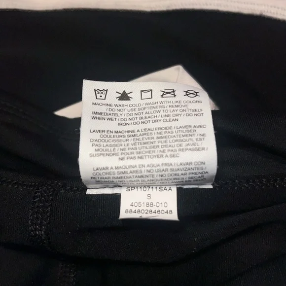 Nike Drifit Black Skort w White Accents Size Small - Picture 6 of 6